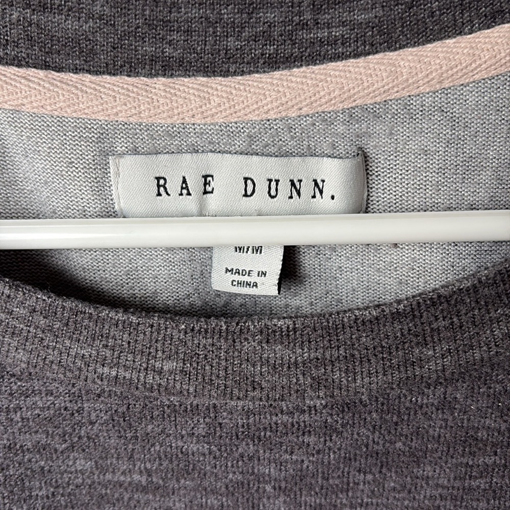 Rae Dunn Gray Knit Dream Top - Picture 3 of 3
